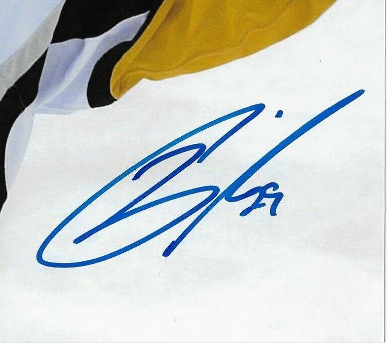 Autographed Buffalo Sabres Jason Pominville 8x10 Photo Original