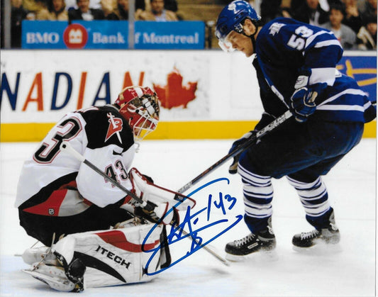 Autographed Buffalo Sabres Martin Biron 8x10 Photo Original