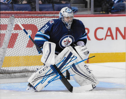 Autographed Winnipeg Jets Ondrej Pavelec Goalie 8x10 Photo #2 Original