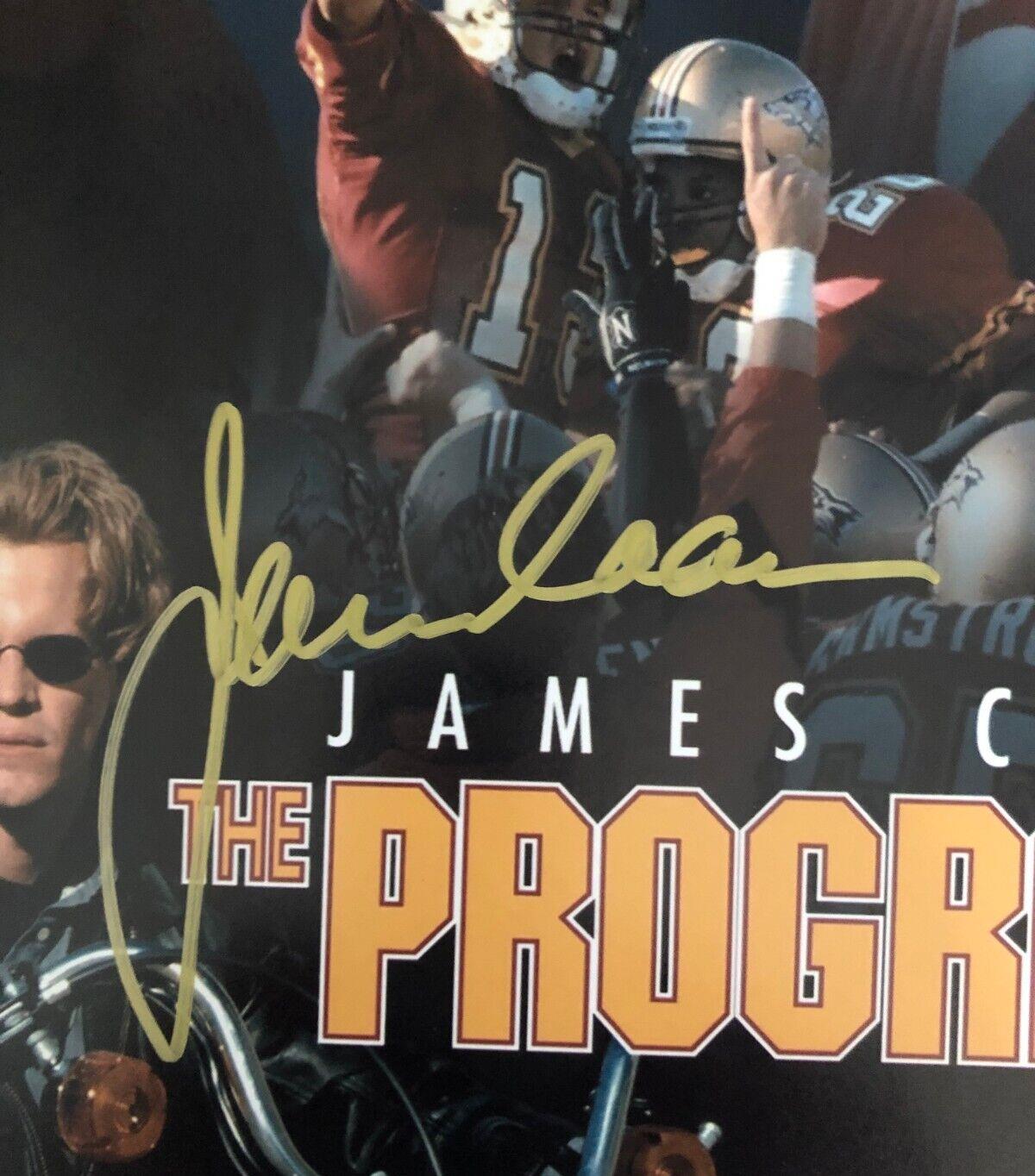 Autographed  James Caan The Program 12x18 Photo with Beckett Authentication
