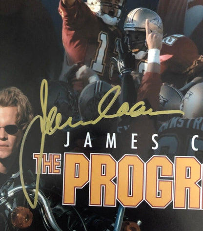 Autographed  James Caan The Program 12x18 Photo with Beckett Authentication