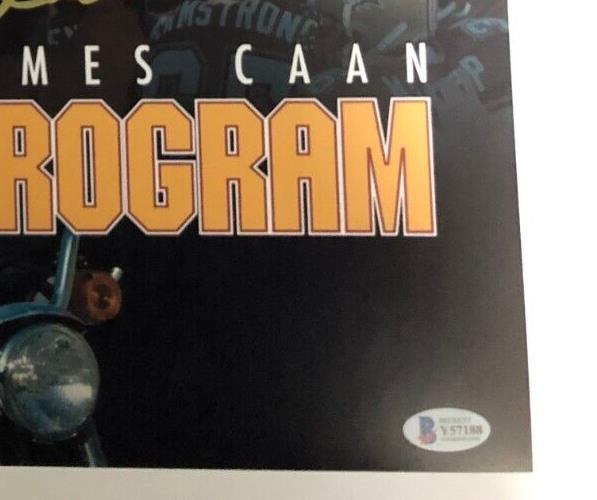 Autographed  James Caan The Program 12x18 Photo with Beckett Authentication