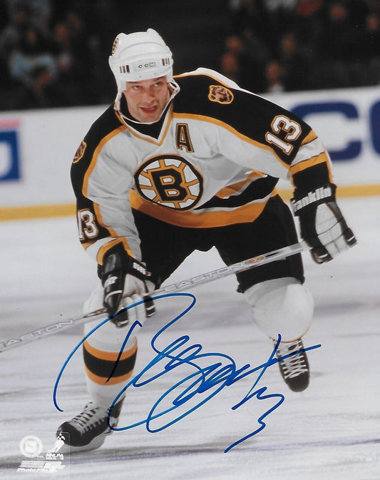 Photo 8x10 autographiée par Bill Guerin des Bruins de Boston n° 2