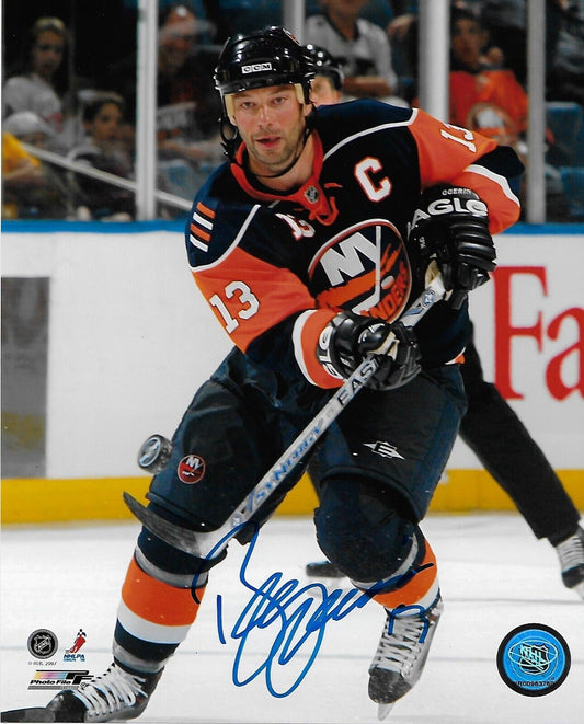 Autographed New York Islanders  Bill Guerin 8x10 Photo #4 Original