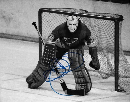 Autographed St. Louis Blues John Davidson Goalie  8x10 Photo #5 Original