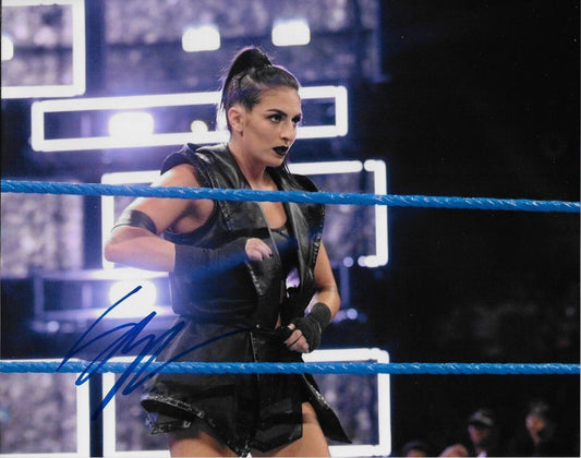 Photo autographiée de la lutteuse Sonya Deville signée WWE NXT 8x10 originale