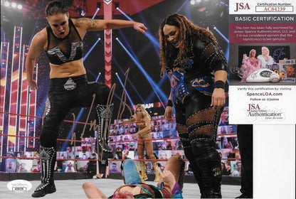 Autographed Wrestling Shayna Baszler WWE NXT 8x10 Photo 11 w JSA Authentication