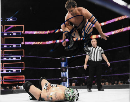 Autographed Wrestling Drew Gulak Signed WWE NXT 8x10 Photo #4 Original