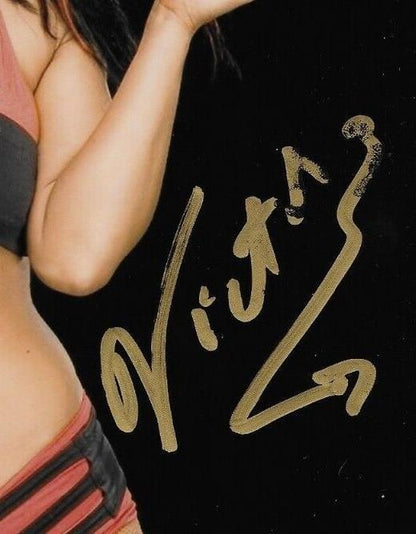 Photo autographiée de la catcheuse Lisa Marie Varon signée WWE NXT 8x10 #5 Original