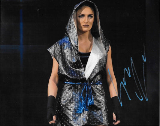 Photo dédicacée de la catcheuse Sonya Deville signée WWE NXT 8x10 #11 Original