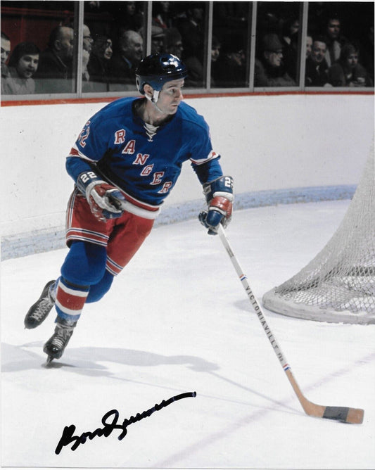 Autographed New York Rangers Bobby Rousseau 8x10 Photo #4 Original