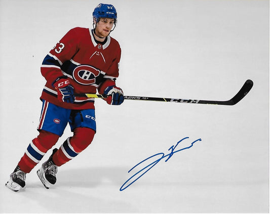 Autographed Montreal Canadiens Jan Mysak 8x10 Photo #4 Original