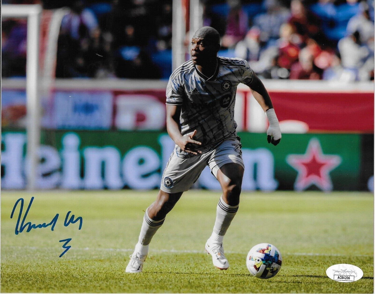 Photo autographiée de Kamal Miller CF Montreal Soccer 8x10 #2 avec authentification JSA