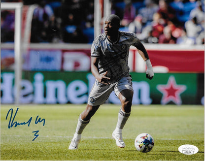 Photo autographiée de Kamal Miller CF Montreal Soccer 8x10 #2 avec authentification JSA
