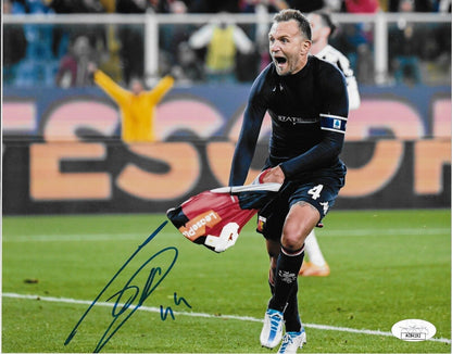 Auto. Domenico Criscito Genoa CFC Toronto FC 8x10 Photo with JSA Authentication