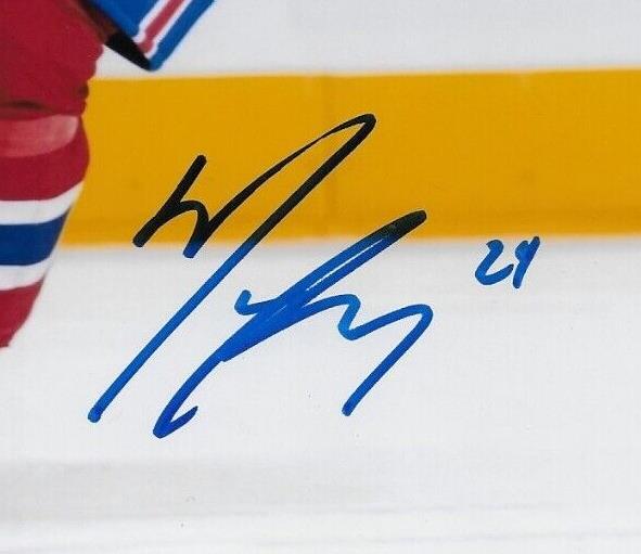 Autographed Montreal Canadiens Madison Bowey 8x10 Photo Original