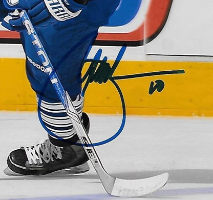 Autographed Toronto Maple Leafs Brad May 8x10 Photo #2 Original