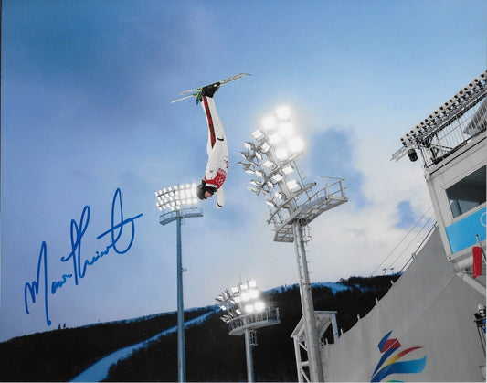 Autographed Marion Thenault Free Style Skier 2022 Olympics 8x10 Photo Original