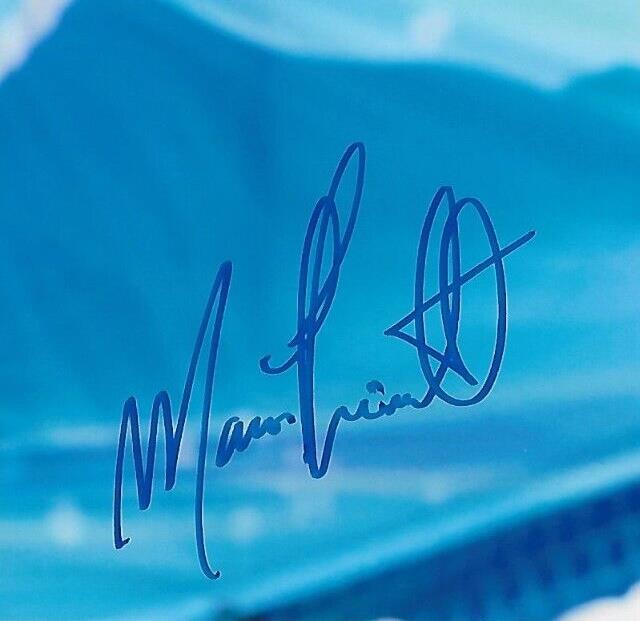 Autographed Marion Thenault Free Style Skier 2022 Olympics 8x10 Photo 3 Original
