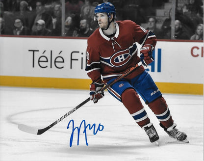 Photo 8x10 autographiée par Joel Armia des Canadiens de Montréal #2 Original
