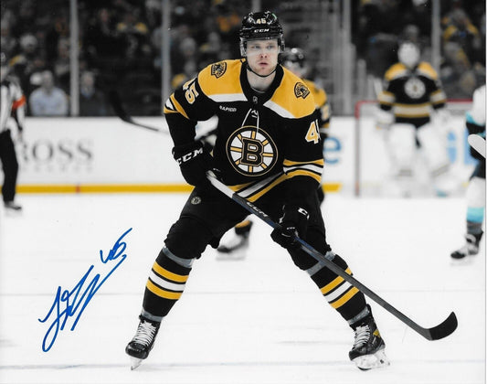Autographed Boston Bruins Joona Koppanen 8x10 Photo #2 Original