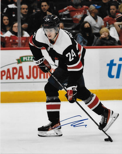 Autographed Washington Capitals Connor McMichael 8x10 Photo #7 Original