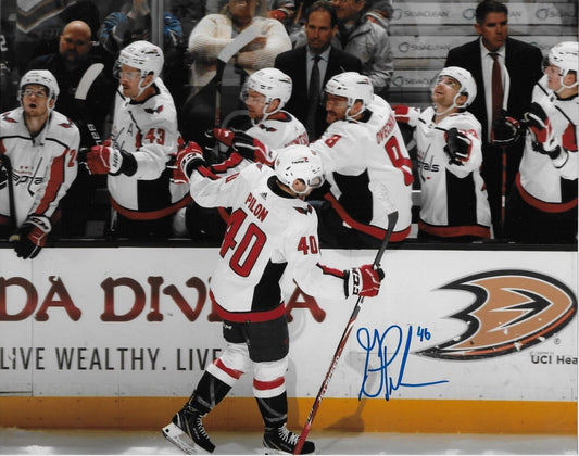 Autographed Washington Capitals Garrett Pilon 8x10 Photo #2 Original