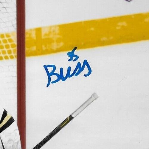 Autographed Boston Bruins Brandon Bussi Western Michigan University 8x10 Photo