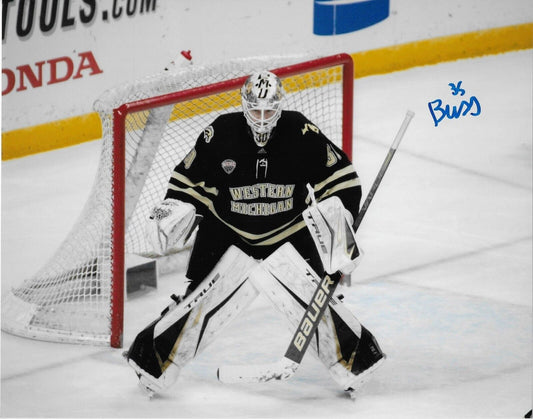 Autographed Boston Bruins Brandon Bussi Western Michigan University 8x10 Photo 2