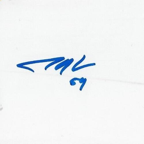 Autographed Boston Bruins Jack Ahcan 8x10 Photo #2 Original