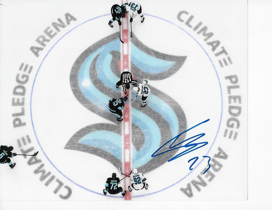 Autographed San Jose Sharks Thomas Bordeleau 8x10 Photo #6 Original