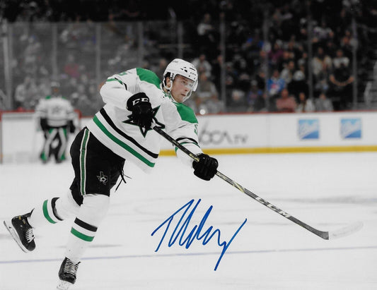 Autographed Dallas Stars Thomas Harley  8x10 Photo #3 Original