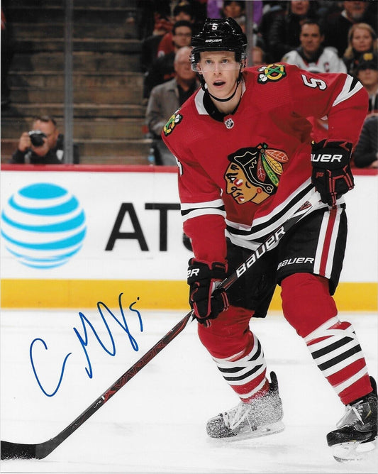Autographed Chicago Blackhawks Connor Murphy 8x10 Photo Original