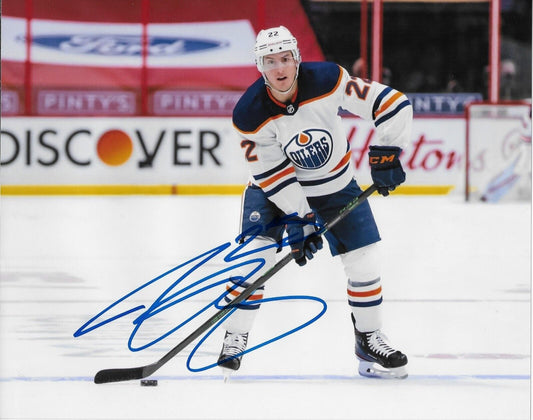 Autographed Edmonton Oilers Tyson Barrie 8x10 Photo #2 Original