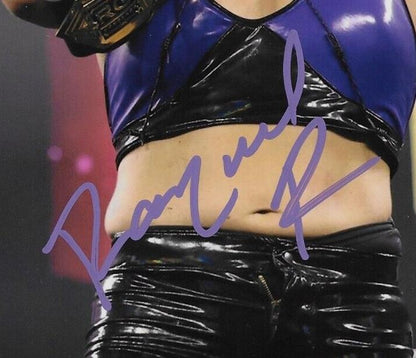Photo autographiée de catch signée par Raquel Gonzalez WWE NXT 8x10 #6 Original