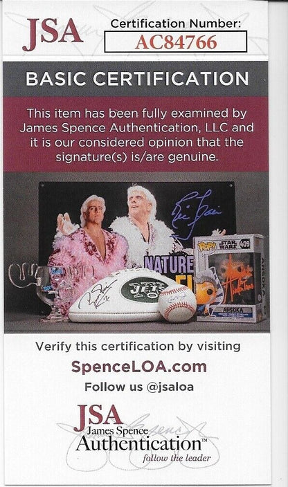 Photo autographiée de catch signée par Austin Theory WWE 8x10 avec authentification JSA