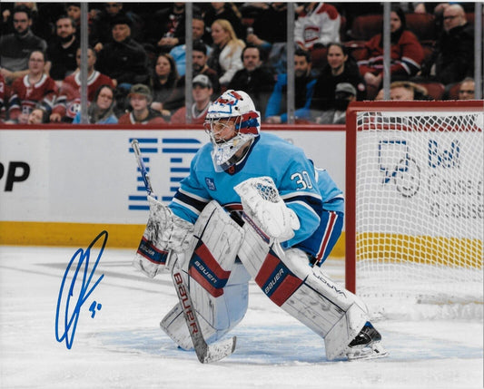 Autographed Montreal Canadiens Cayden Primeau 8x10 Photo #6 Original