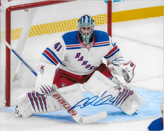 Autographed New York Rangers Jaroslav Halak 8x10 Photo #3 Original