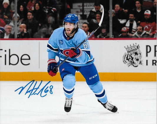 Autographed Montreal Canadiens Mike Hoffman 8x10 Photo #2 Original
