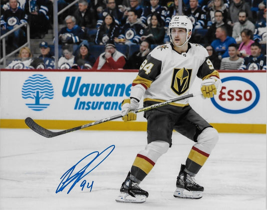 Autographed Vegas Golden Knights Brayden Pachal 8x10 Photo #3 Original