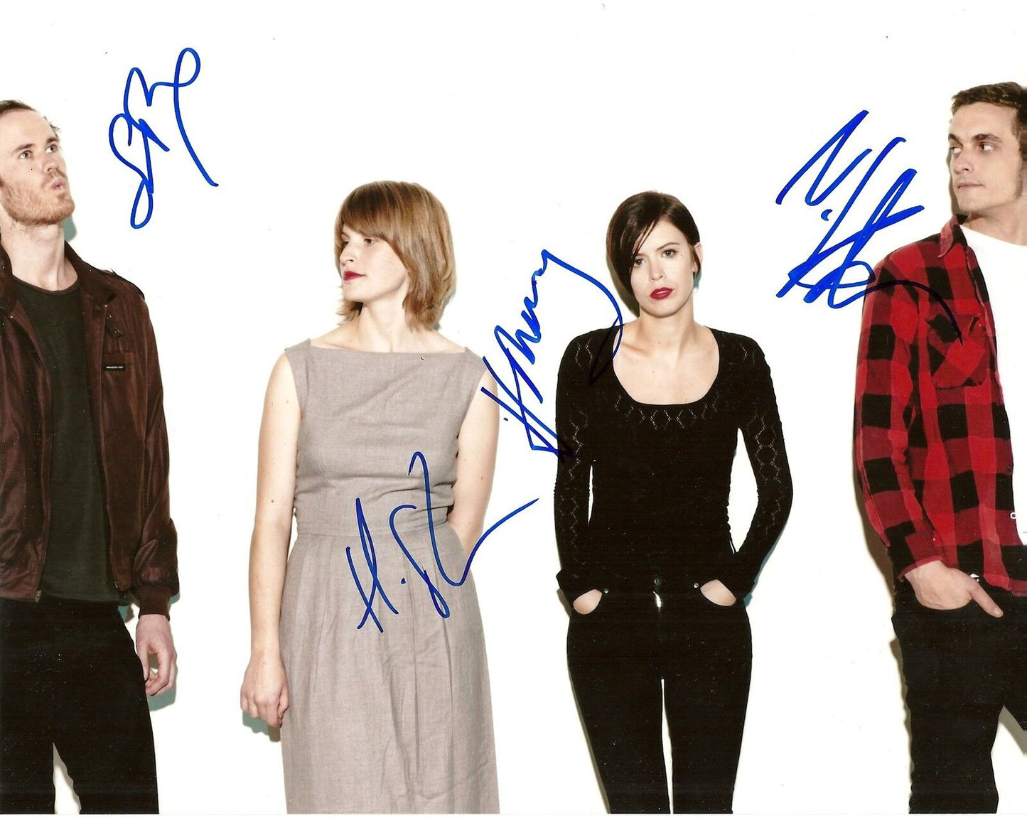 Auto The Jezabels Hayley Mary Heather Shannon Nik Kaloper Lockwood 8x10 Photo #6