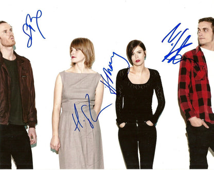 Auto The Jezabels Hayley Mary Heather Shannon Nik Kaloper Lockwood 8x10 Photo #6