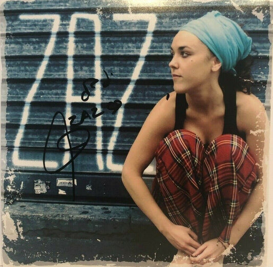Autographed Zaz Isabelle Geffroy 12x12 PHOTO #3 Play On Original