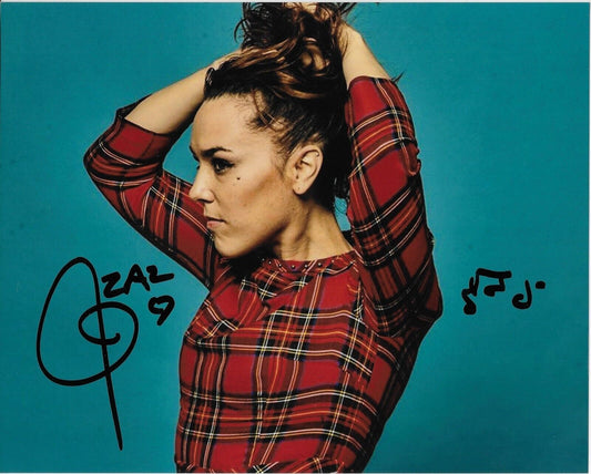 Autographed Zaz Isabelle Geffroy Signed 8x10 PHOTO #4 Original