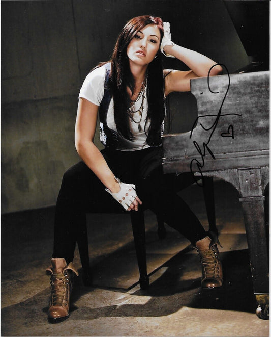 Autographed Singer Alyssa Reid The Game  Alone Again 8x10 Photo #4 Original