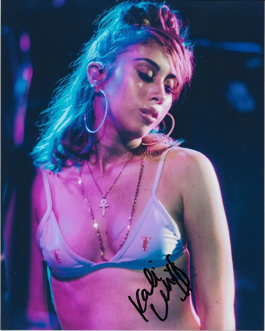 Autographed Hip Hop Singer Kali Uchis 8x10 Photo Original