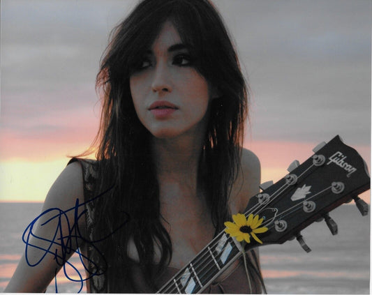 Autographed Singer Songwriter Kate Voegele 8x10 Photo #2 Original One Tree Hill