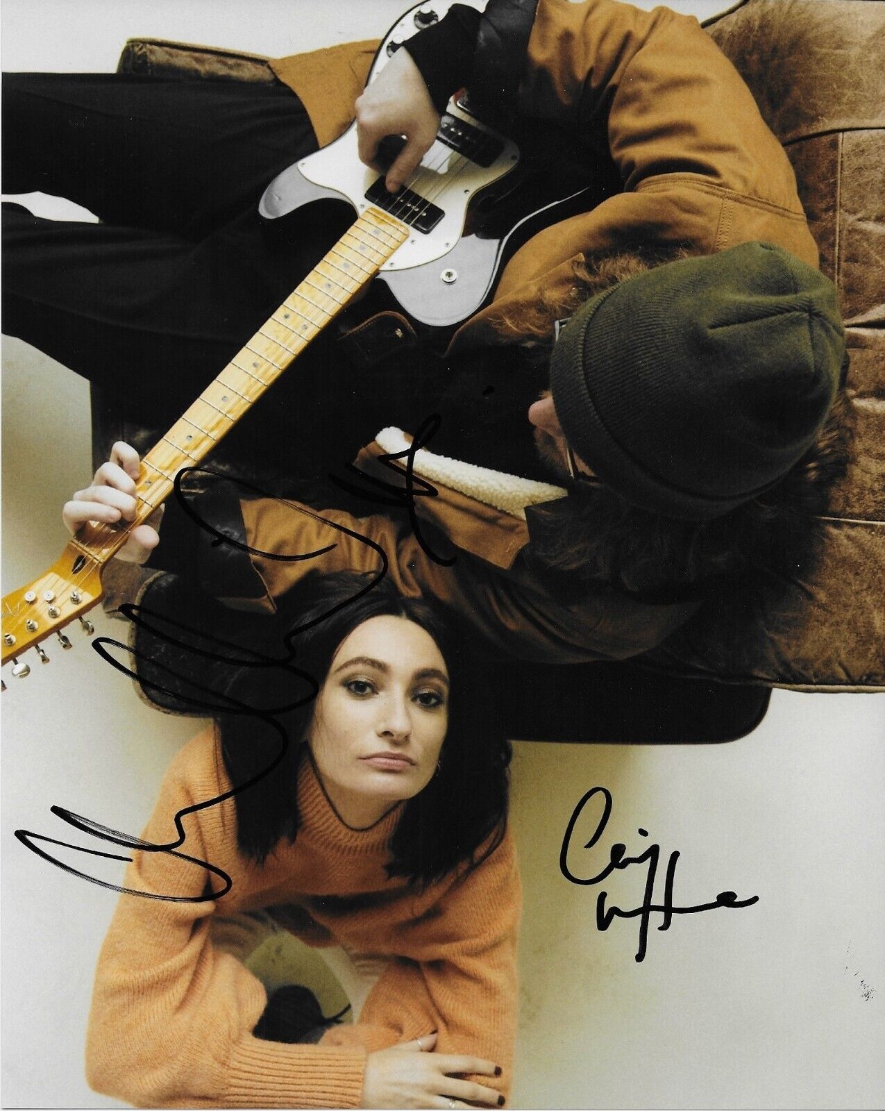 Autographed Indie Duo King Hannah Merrick Craig Whittle 8x10 Photo #2 Original