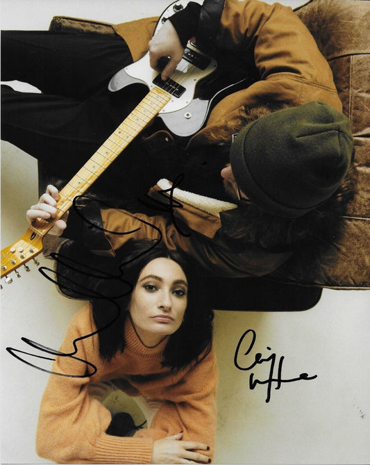 Autographed Indie Duo King Hannah Merrick Craig Whittle 8x10 Photo #2 Original