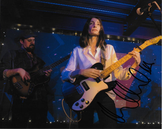 Autographed Indie Singer Hannah Merrick of King Hannah Duo 8x10 Photo 4 Original
